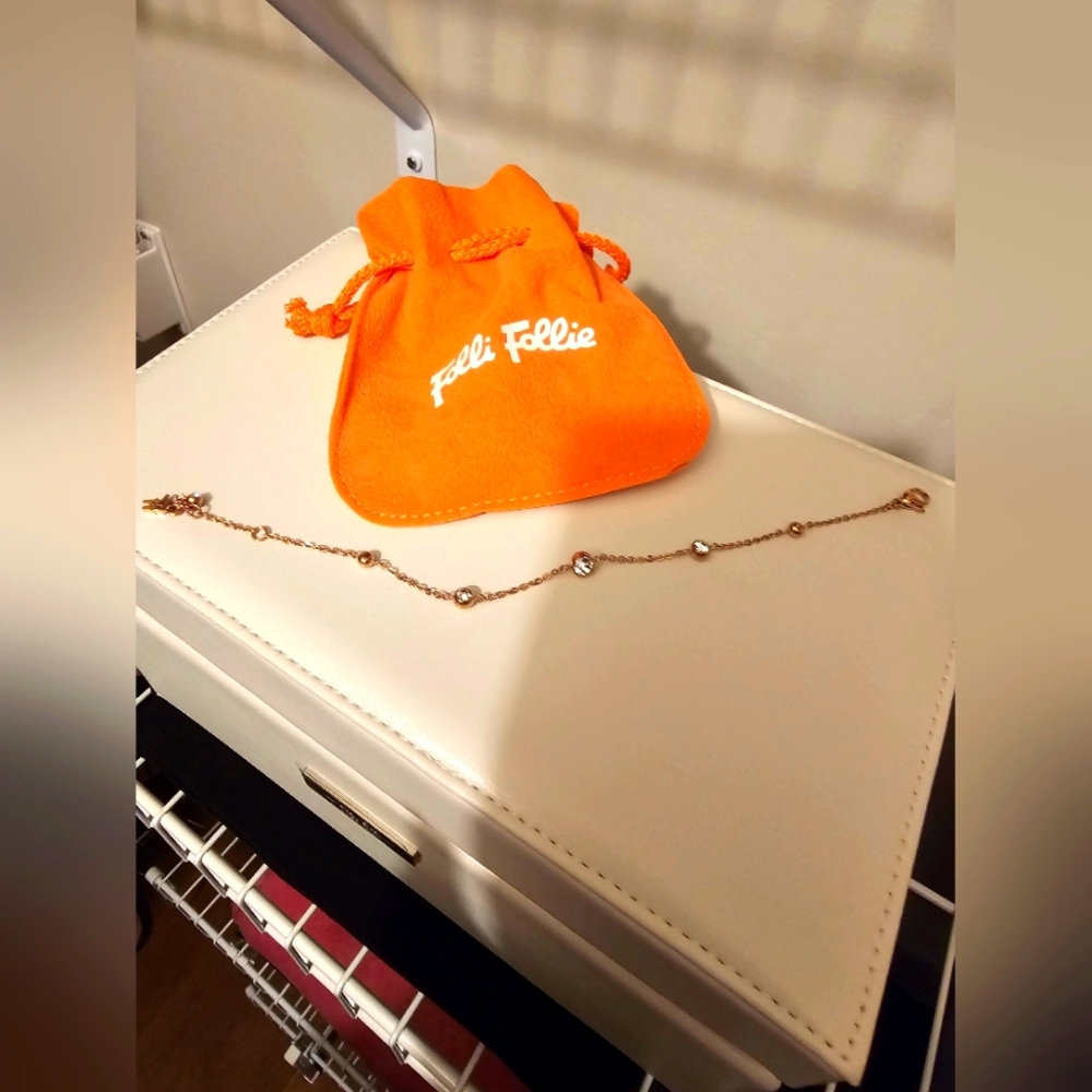 Bracelet- Rose Gold Colored-Folli Follie
